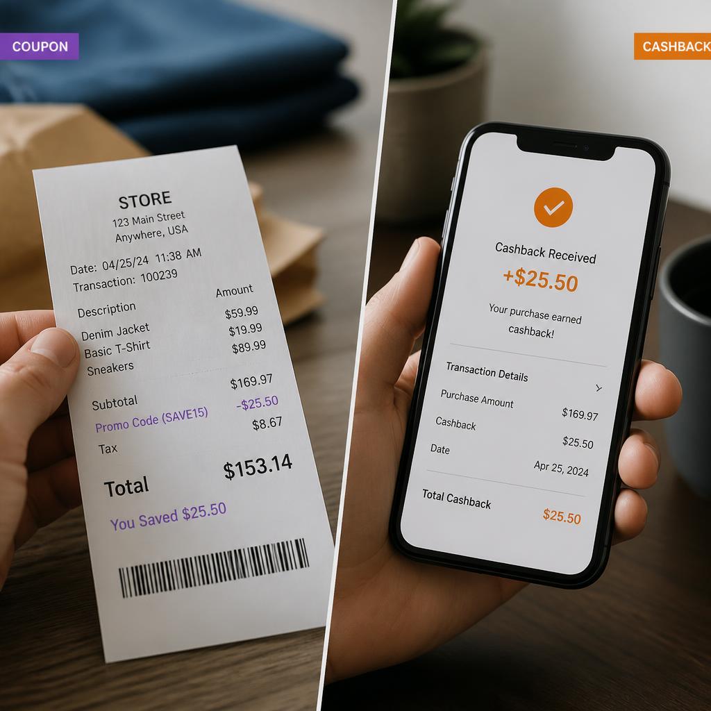 Coupon Code vs Cashback: Which Saves You More Money?