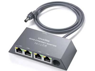 4-Port Ethernet Adapter for Starlink